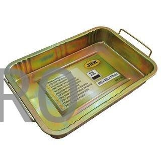 BANDEJA DE ACERO PARA LÍQUIDOS 23L 51356