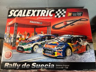 Coches Scalextric Rally Suecia 1:32