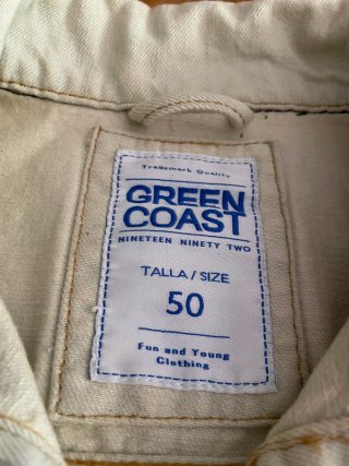 Chaleco Green Coast Beige Talla M