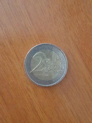 4 Monedas 2 Euros Francia 1999-2002