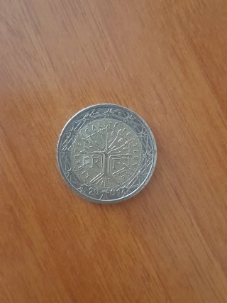 4 Monedas 2 Euros Francia 1999-2002