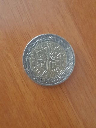 4 Monedas 2 Euros Francia 1999-2002