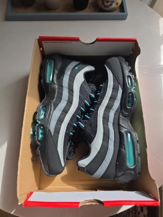 Nike Air Max 95 Negro y Turquesa