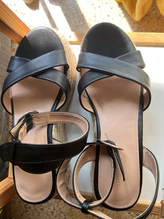 Sandalias Plataforma Negras