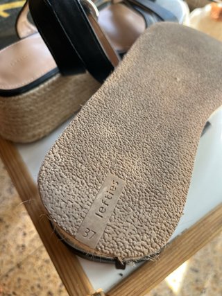 Sandalias Plataforma Negras
