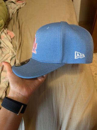 Gorra New Era LA Snapback Azul Rosa