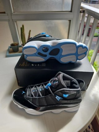 Jordan 6 Rings Negro y Azul