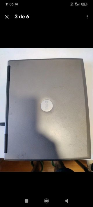 Portátil Dell Latitude D520 con cargador