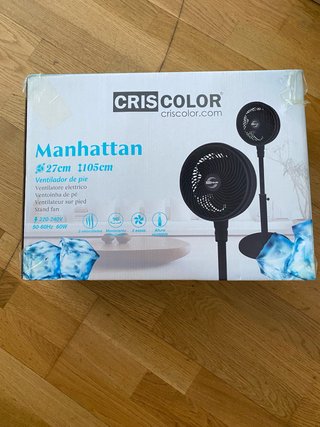 Ventilador Cris Color Manhattan 27cm