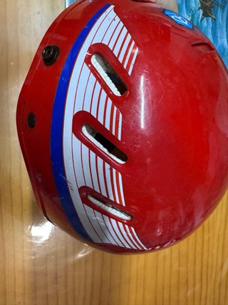 Casco Vespa Rojo Original Scooter