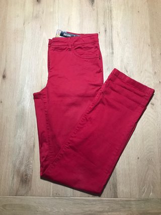 Pantalón recto JOCAVI rojo