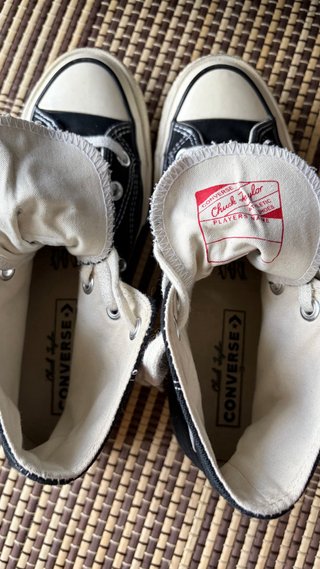 Converse Chuck Taylor All Star Hi Negras