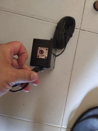 Antena 10 a 40 HF para caña de pescar