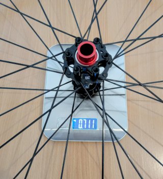 Ruote MTB boost in alluminio ROTOR 1.550 g