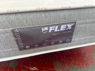 Base retapizada 3D + Colchón Flex 135x190
