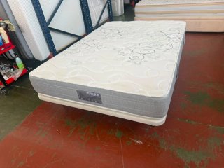 Base retapizada 3D + Colchón Flex 135x190