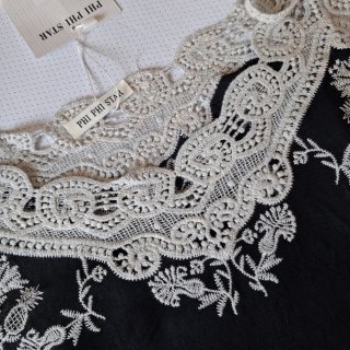 Top pizzo macramé T.U. nuovo con cartellino