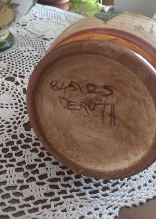 Vaso anfora Deruta ceramica