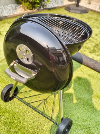 Barbacoa Carbón Weber Negra (Parrilla 47 cm)