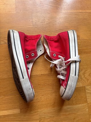Converse All Star Rojas Talla 38
