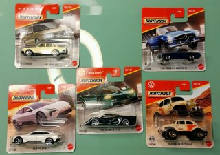 Matchbox Set: Volvo, Mercedes, McLaren, Polestar