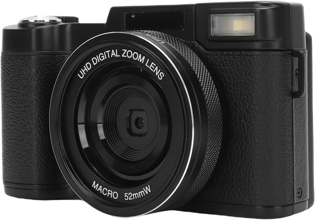Fotocamera video 5K ultra HD 64MP SLR digitale 18X