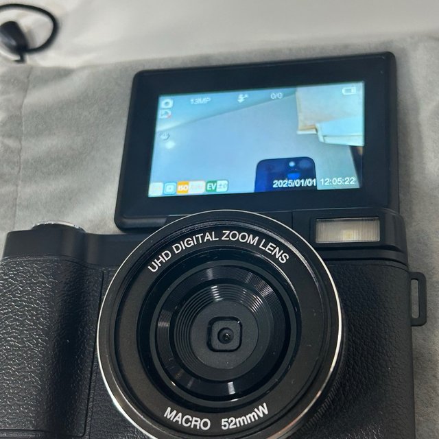 Fotocamera video 5K ultra HD 64MP SLR digitale 18X
