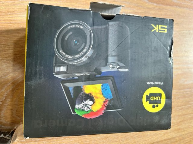 Fotocamera video 5K ultra HD 64MP SLR digitale 18X
