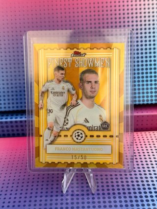 Franco Mastantuono RC Topps Finest /50