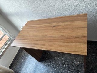Escritorio y Silla Azul/Marrón