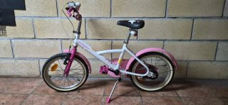 Bicicleta Infantil BTWIN Princess Rosa