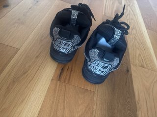 Louis Vuitton Scarpe da Ginnastica Nere Glitter Ta