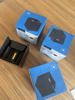 3 Apliques de Pared LED CUBE 12W CCT