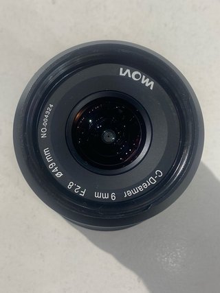 OBJETIVO LAOWA 9mm F2.8 Zero-D SONY E
