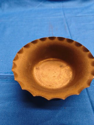 Taça Latão Pincel Barbeiro Bom Estado
