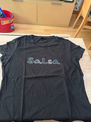 5 Camisetas Manga Corta Mujer Talla M/L