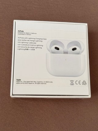 Caja AirPods Apple Blanca