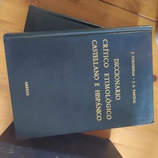 Diccionario etimológico Corominas