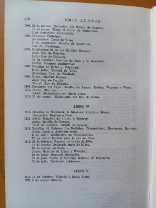 Libro Napoleón de Emil Ludwig