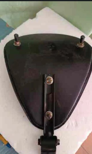 Asiento monoplaza negro