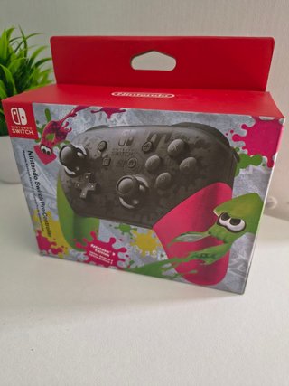 Mando Nintendo Switch Pro Splatoon 2