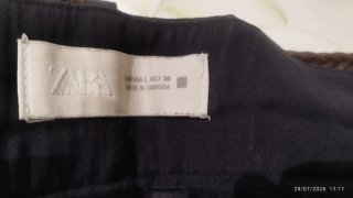 Bermuda T-L Zara Color Marino.
