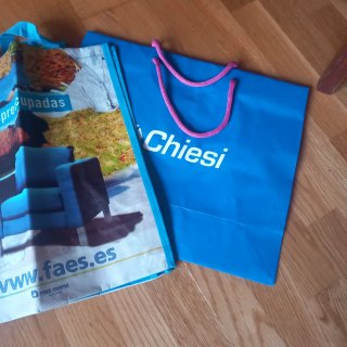 Bolsas rafia grandes, medianas Otra tela y regalo