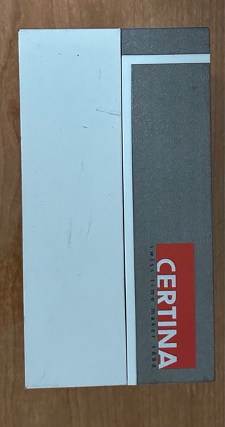 Estuche / Caja Original Reloj Certina