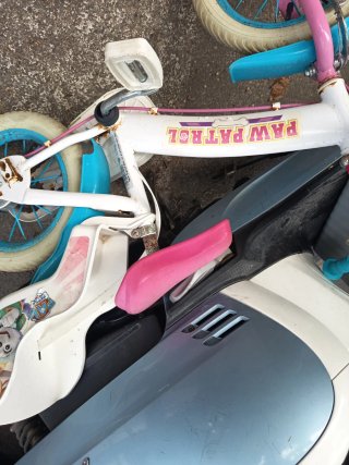 Bicicleta infantil Paw Patrol