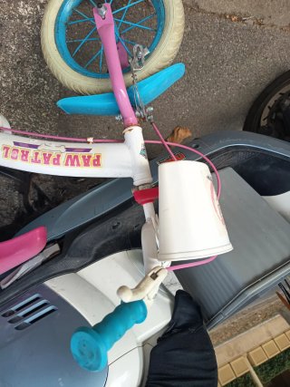 Bicicleta infantil Paw Patrol