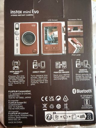 Cámara Fujifilm Instax Mini Evo