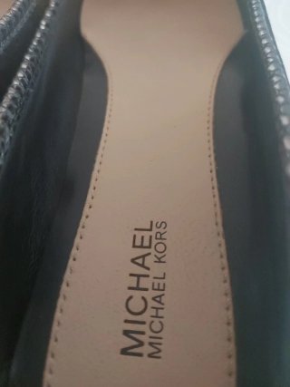 Manoletinas Michael Kors Terciopelo Negro Talla 39