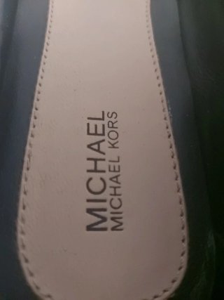 Manoletinas Michael Kors Terciopelo Negro Talla 39