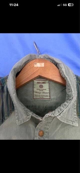 Camisa Jack & Jones verde